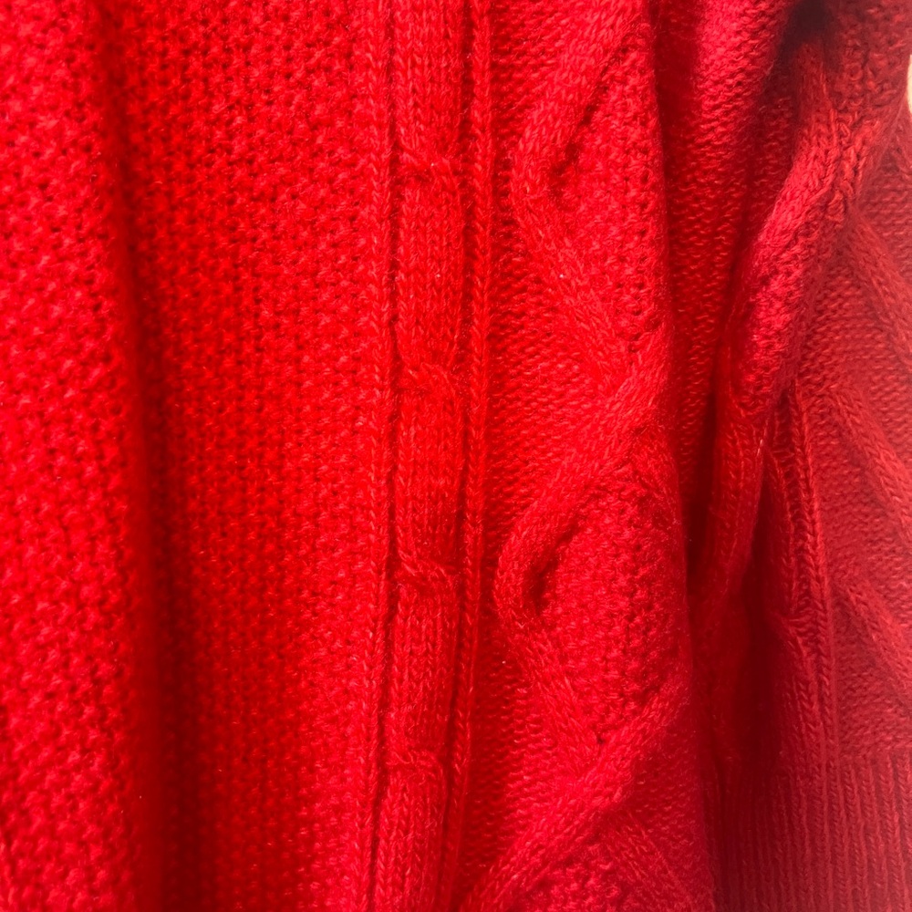 Red Knit Sweater - Picture 7 of 8
